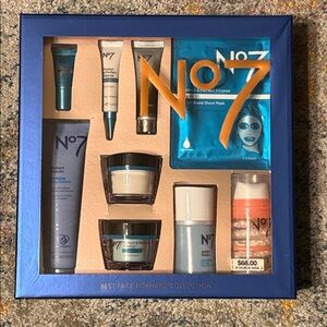 Nine piece NO7 gift set